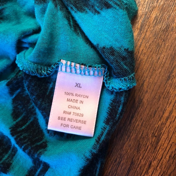 Rue21 Off the Shoulder Zebra Print Top - Picture 3 of 4